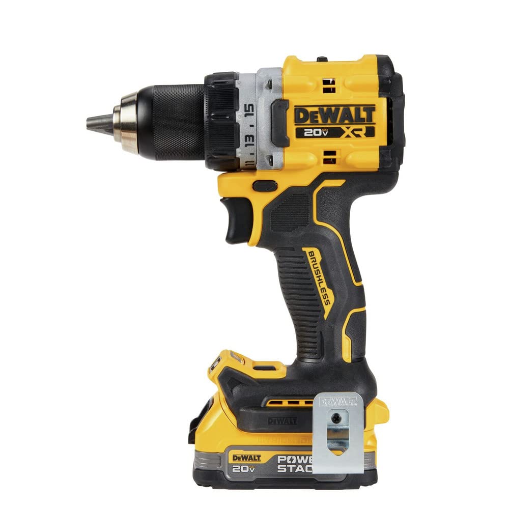 dewalt-20v-max-xr-dcd800d1e1-compact-brushless-drill-driver-kit-with-powerstack- image 5