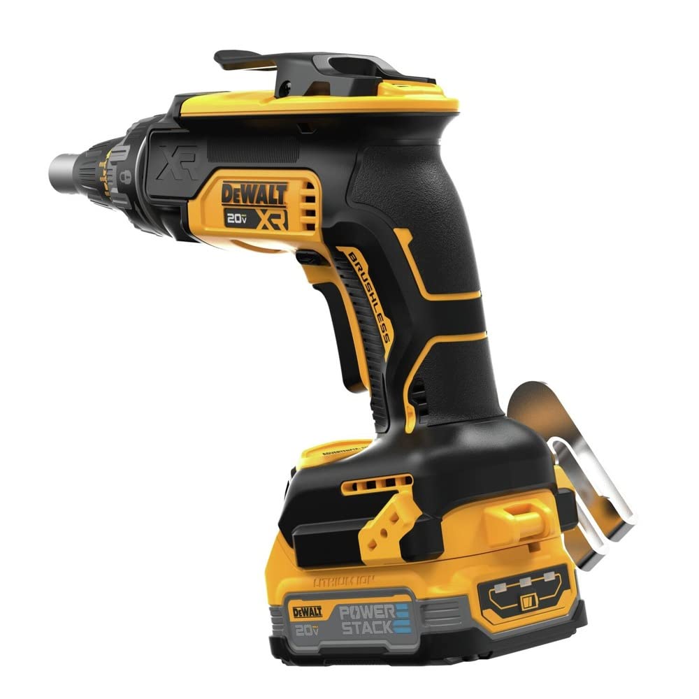 dewalt-20v-max-drywall-screw-gun-kit-dcf630e1-battery-and-charger-included image 5