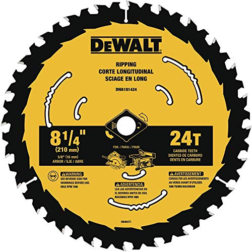 dewalt-dwa181424-8-1-4-24-tooth-framing-ripping-circular-saw-blade image 6