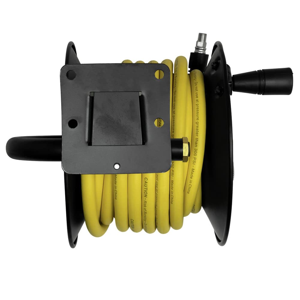 dewalt-dxcm024-0348-3-8-in-x-50-ft-manual-hose-reel-with-rubber-hose-yellow image 5