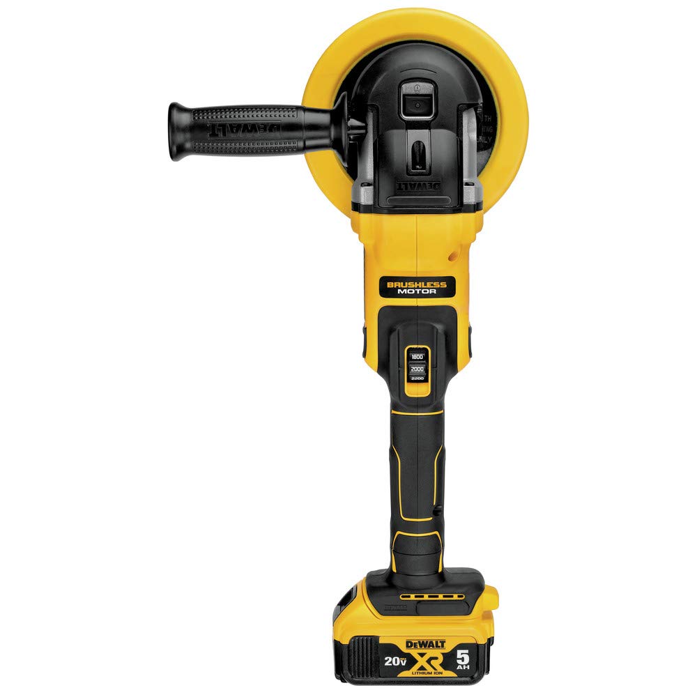 dewalt-dcm849p2-20v-max-xr-7-inch-cordless-rotary-polisher-kit-with-6-0ah-batter image 6