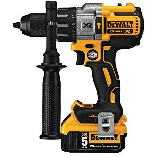 dewalt-dcd996p2-20v-max-xr-brushless-3-speed-hammer-drill-kit-with-two-5-0ah-bat image 6