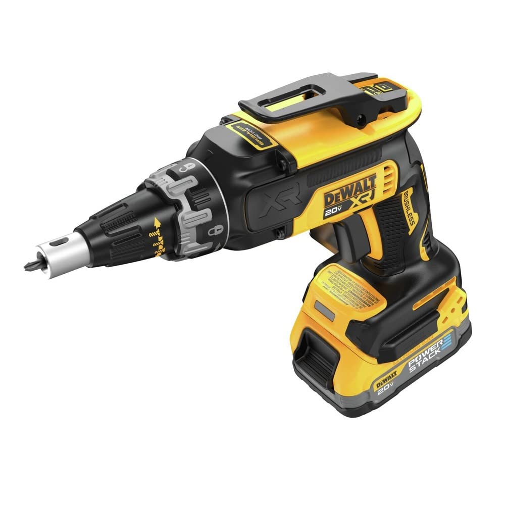 dewalt-20v-max-drywall-screw-gun-kit-dcf630e1-battery-and-charger-included image 3