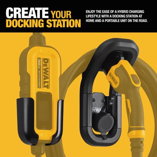 dewalt-ev-charger-wall-mount-bracket-with-cable-organizer-for-16a-32a-portable-c image 4