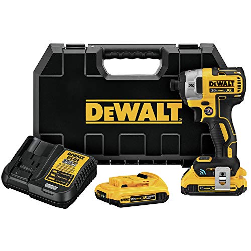 dewalt-20v-max-xr-dcf888d2-impact-driver-kit-with-tool-connect-bluetooth image 8