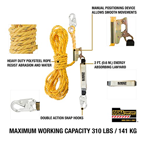 dewalt-50-foot-vertical-lifeline-with-rope-adjuster-osha-ansi-compliant-fall-res image 6