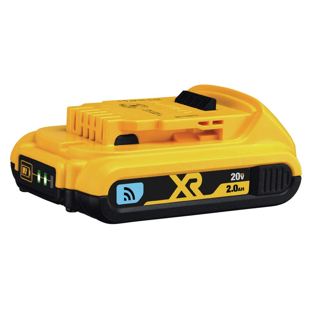 dewalt-dcb203bt-2-20v-max-2ah-bluetooth-battery-2-pack-certified-refurbished image 3