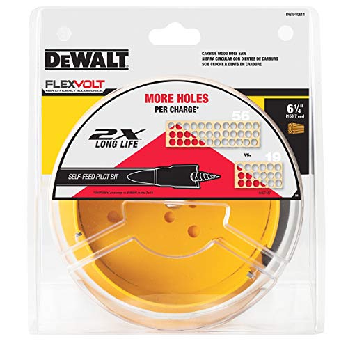 dewalt-dwafv0614-flexvolt-6-1-4-carbide-wood-hole-saw-blade image 4