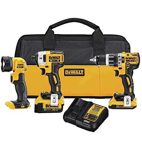 dewalt-20v-max-xr-compact-3-tool-brushless-combo-kit-dck387d1m1-refurbished image 4