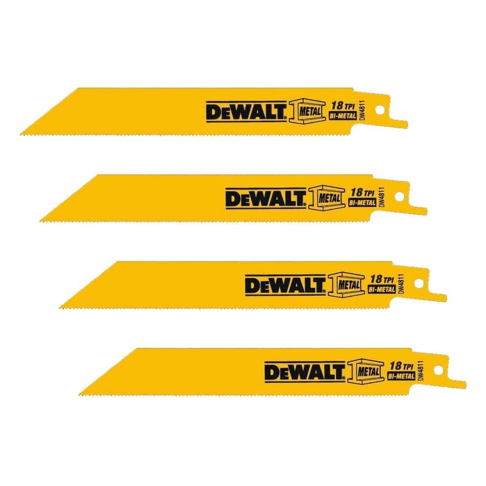 dewalt-dw4811b-6-18-tpi-straight-back-bi-metal-reciprocating-saw-blade-100-pack image 5