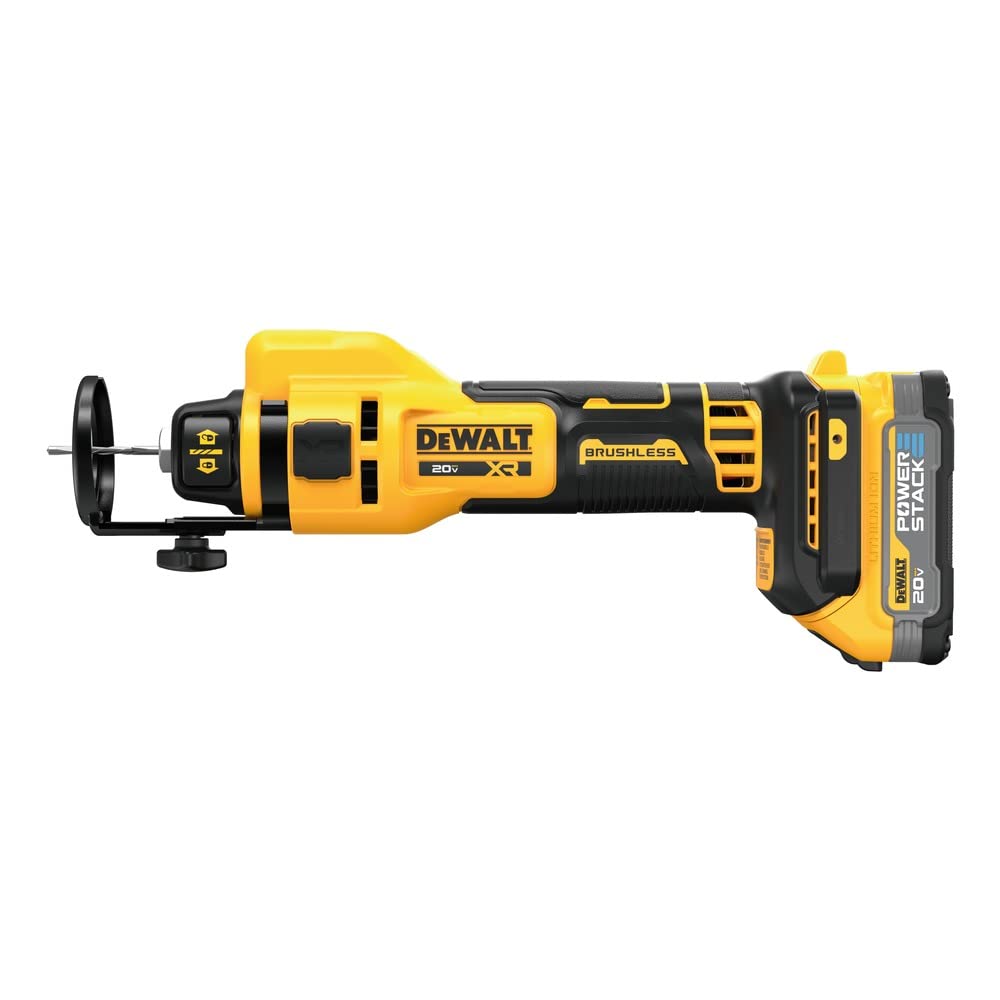 dewalt-20v-max-cordless-drywall-screw-gun-and-cutout-kit-dck265e2-with-2-powerst image 4