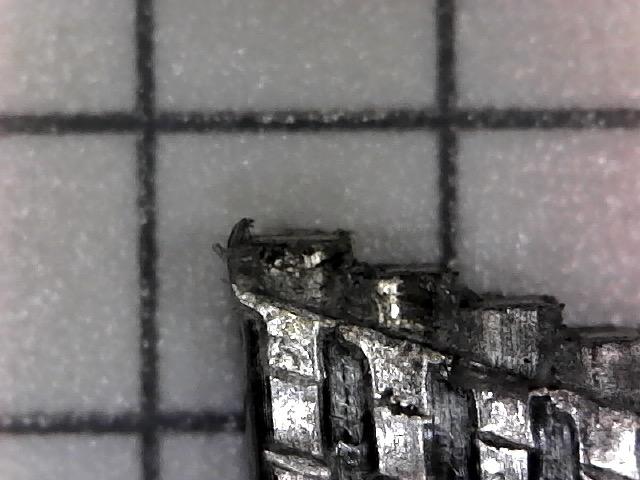 Some bent nails