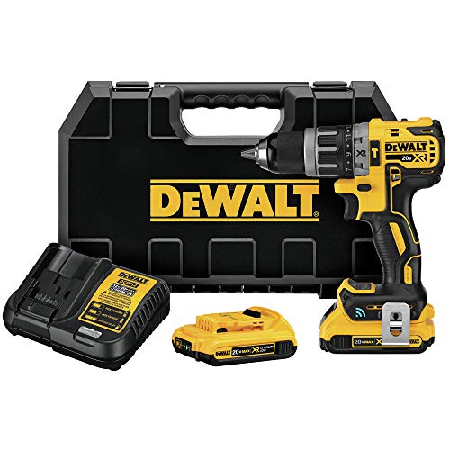 dewalt-20v-max-xr-hammer-drill-kit-with-tool-connect-bluetooth-dcd797d2-refurbis image 7