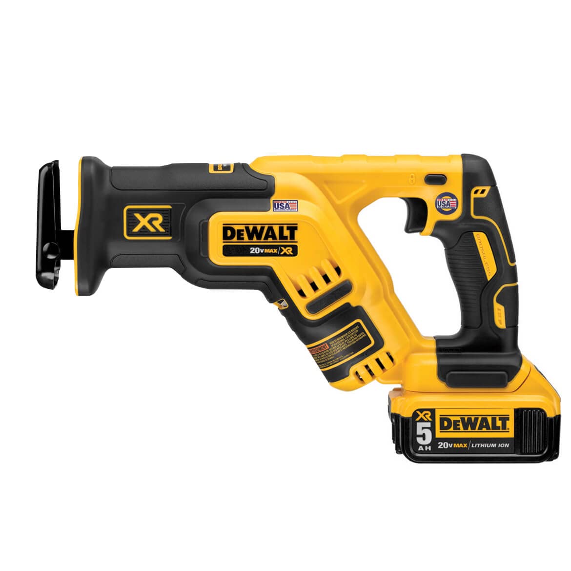 dewalt-20v-max-xr-6-tool-cordless-combo-kit-dck694p2-with-2-batteries-charger image 6
