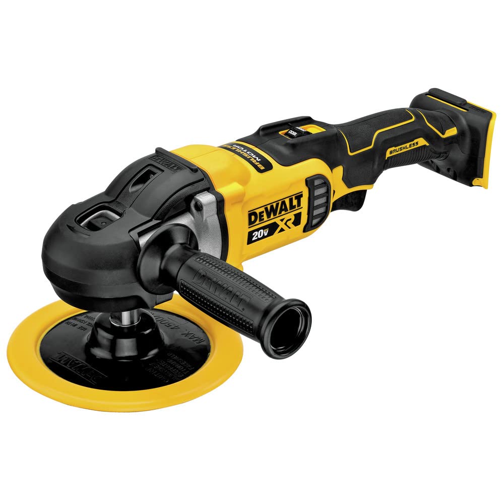 dewalt-dcm849b-20v-max-xr-7-inch-cordless-rotary-polisher-tool-only image 1