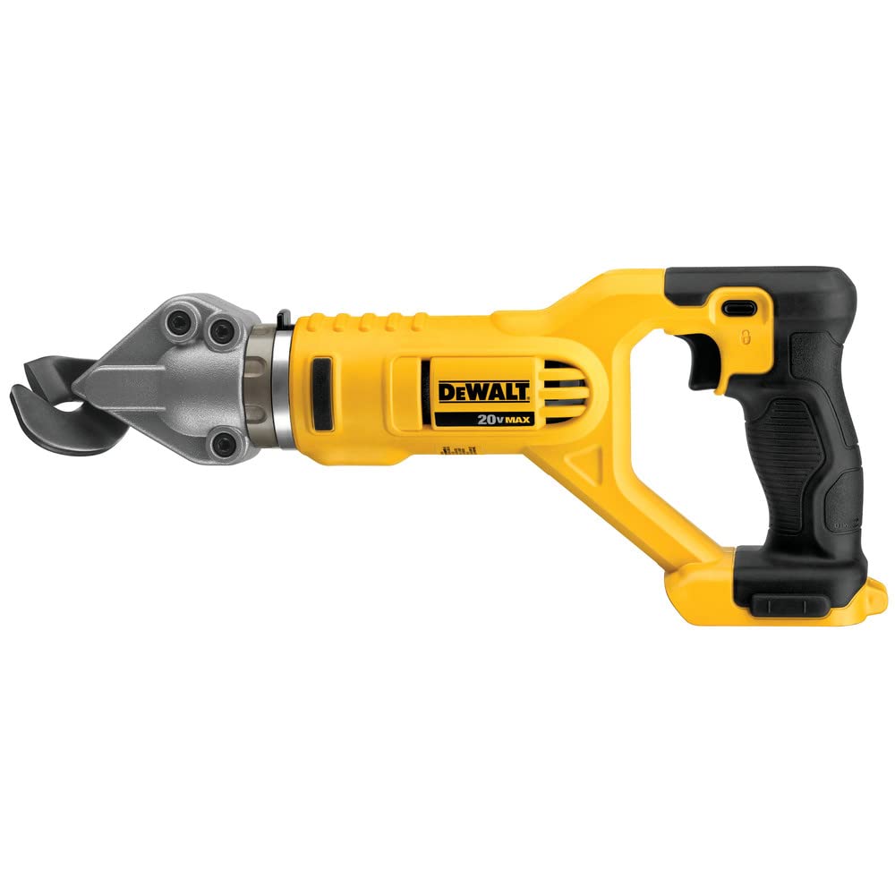 dewalt-20v-max-offset-metal-shear-18-gauge-tool-only-dcs496b image 1