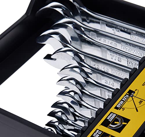 dewalt-dwmt19231-12-piece-sae-flexible-head-ratcheting-wrench-set image 7