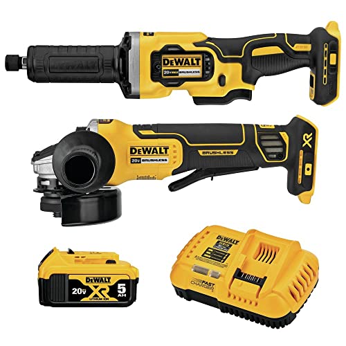 dewalt-dck203p1-20v-max-xr-cordless-angle-grinder-die-grinder-kit-with-5ah-batte image 4