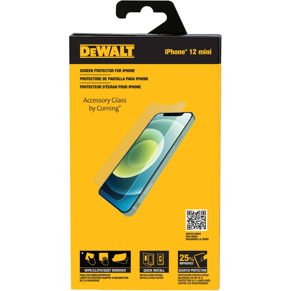 dewalt-tempered-glass-screen-protector-for-iphone-12-mini image 7