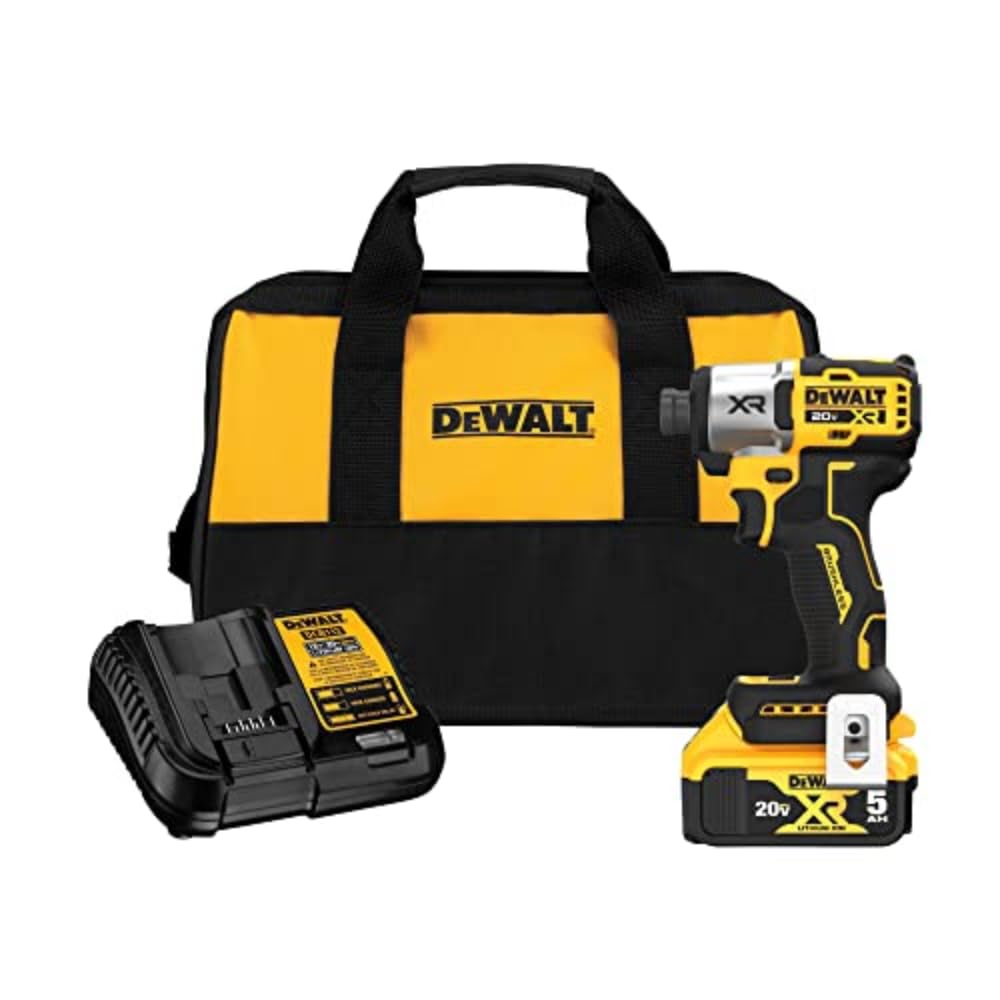 dewalt-dcf887d2-20v-max-xr-brushless-impact-driver-kit-1-4-inch-3-speed-2-0-ah image 8