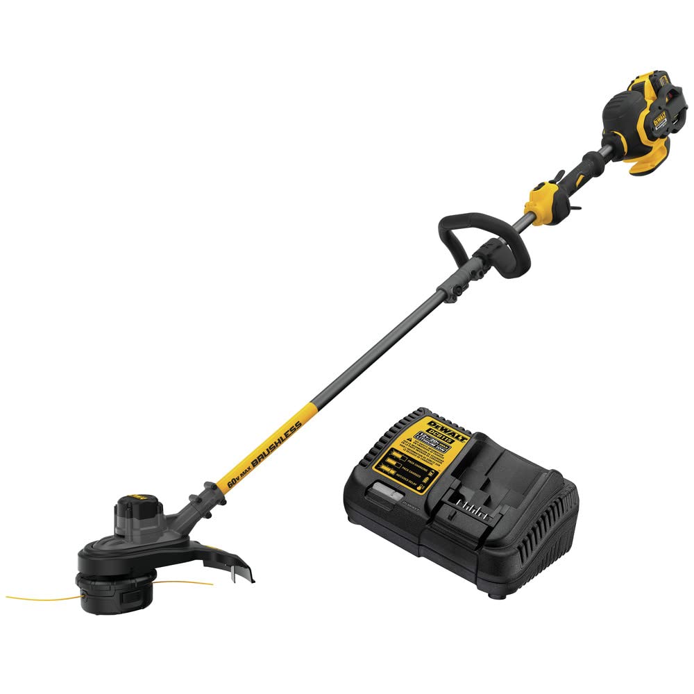 dewalt-flexvolt-60v-max-brushless-string-trimmer-two-speed-15-inch-with-3-ah-bat image 1