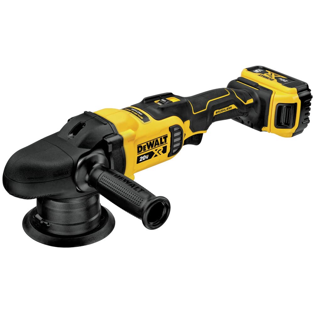 dewalt-dcm848p2-20v-max-xr-5-inch-random-orbit-polisher-kit image 1