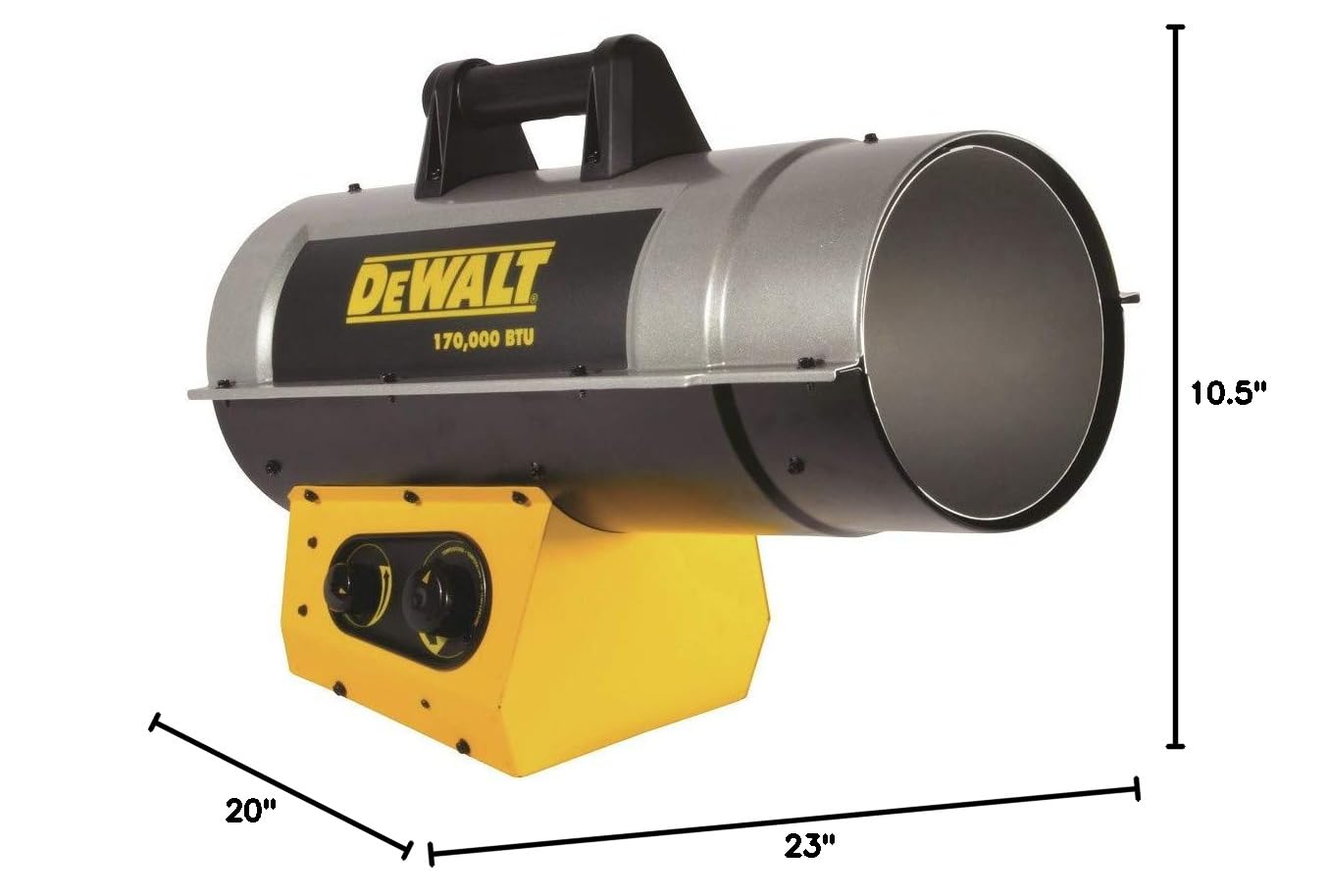 dewalt-dxh170favt-170k-btu-forced-air-propane-heater image 8