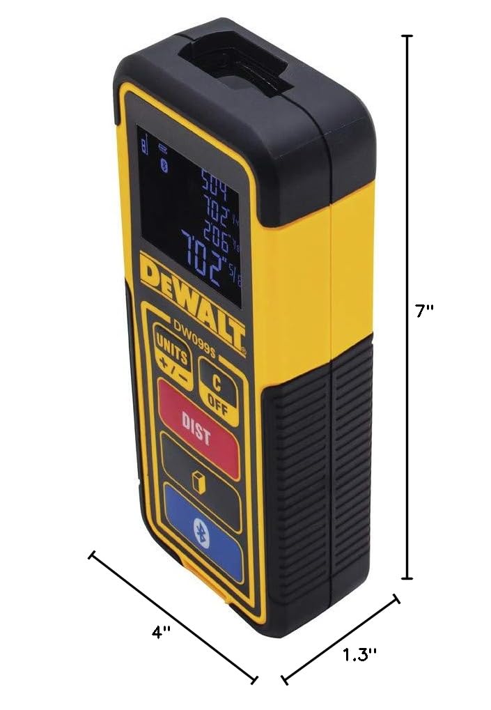 dewalt-dw099s-bluetooth-laser-distance-measurer-100-ft image 5