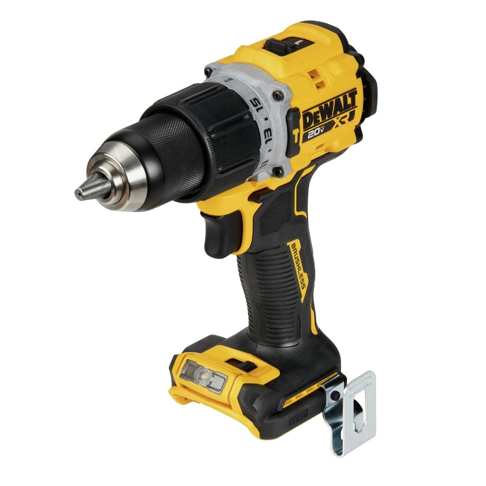 dewalt-20v-max-xr-dcd805b-compact-brushless-hammer-drill-bare-tool image 2