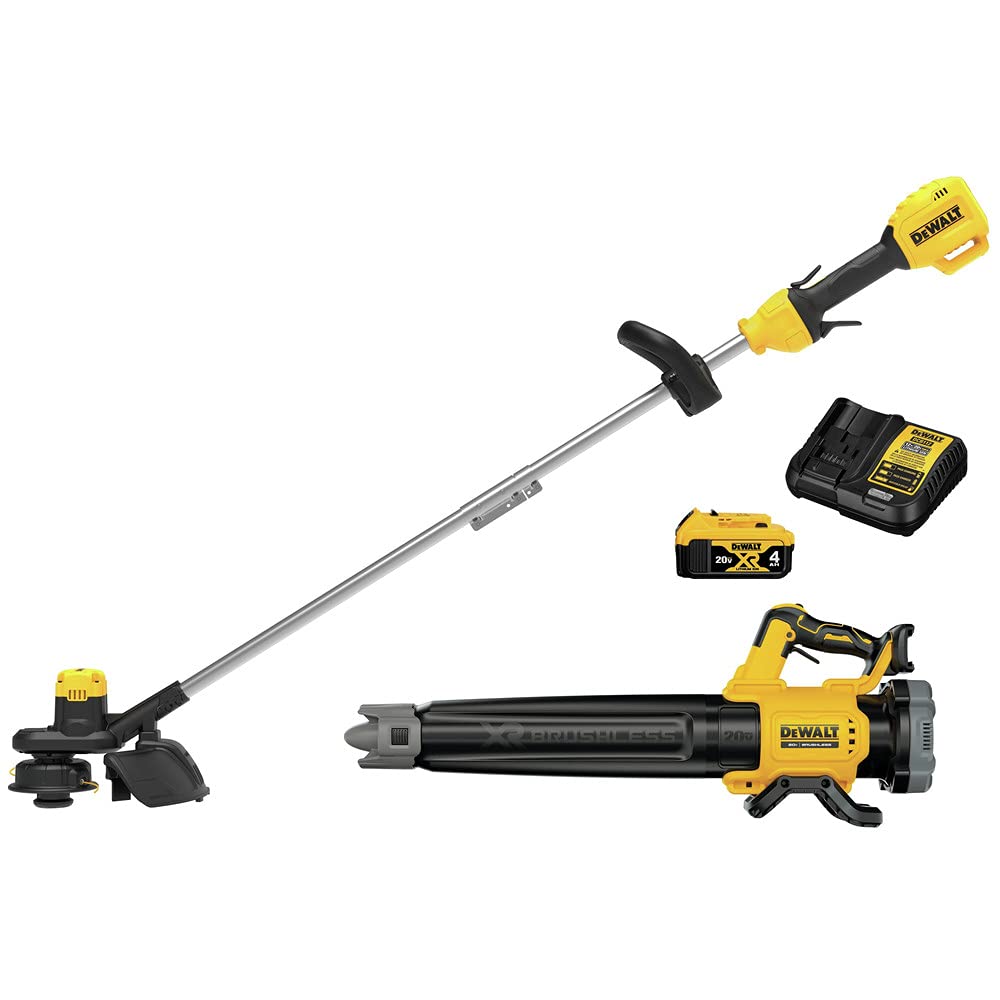 dewalt-dcko215m1-20v-max-cordless-string-trimmer-and-blower-combo-kit image 1
