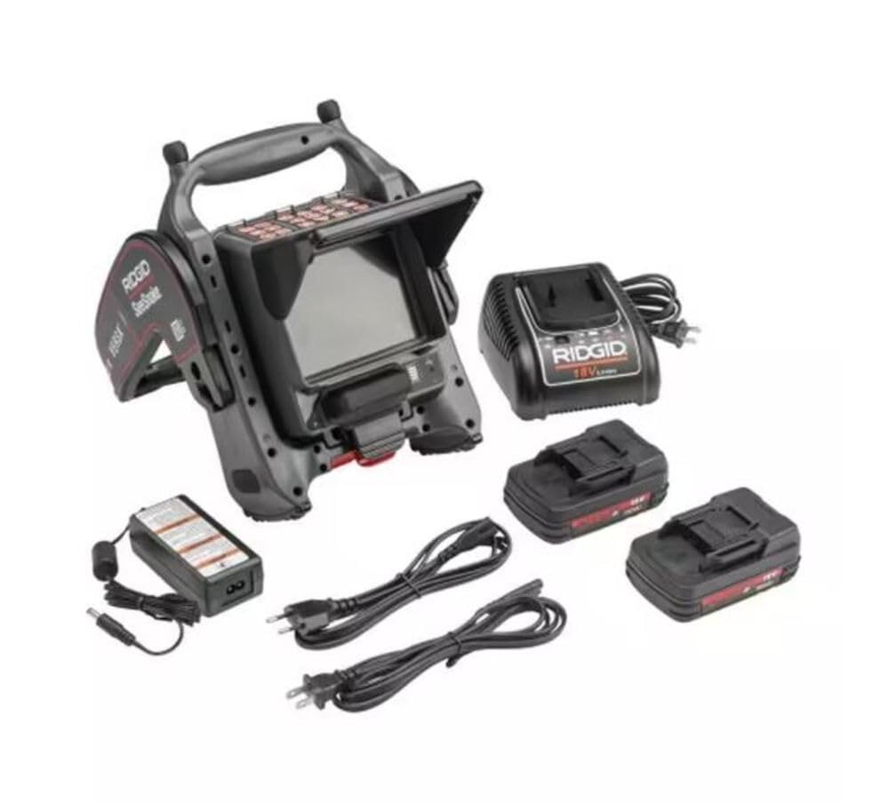ridgid-cs6x-versa-digital-recording-monitor-system-64968-with-2-batteries-and-ch image 1