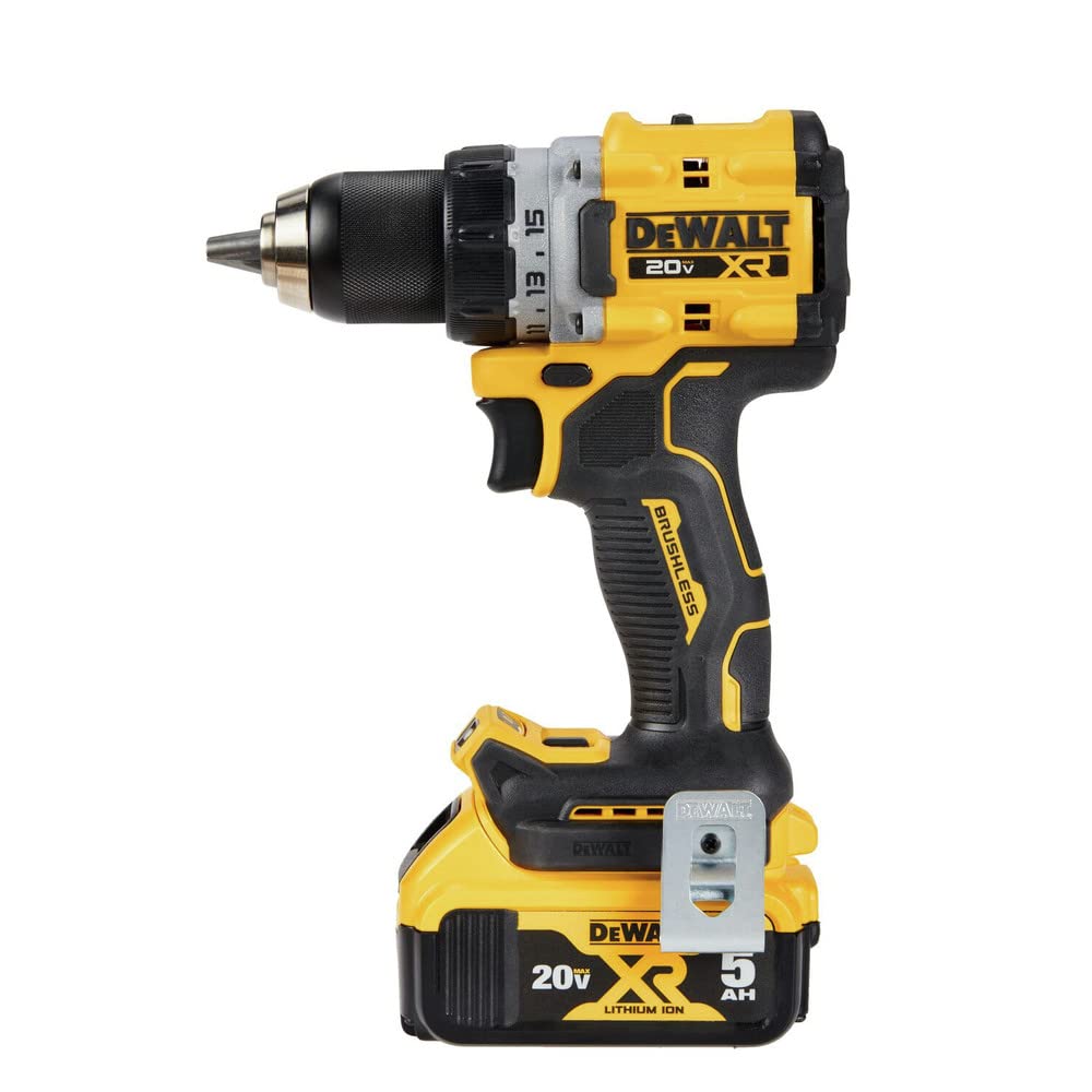 dewalt-20v-max-xr-dcd800p1-brushless-1-2-in-drill-driver-kit image 5