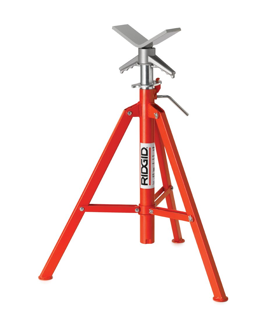 ridgid-22168-model-vf-99-v-head-folding-pipe-stand-12-in-red image 1