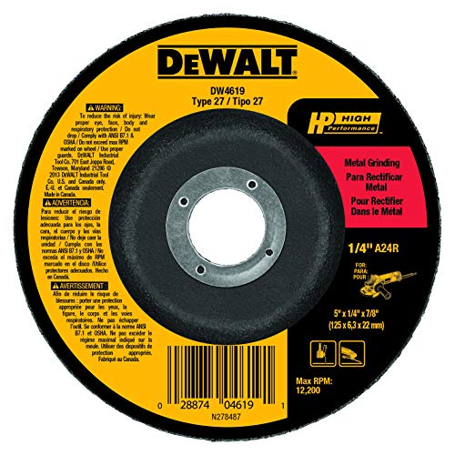 dewalt-dw4619-5-x-1-4-x-7-8-general-purpose-metal-grinding-wheel image 2