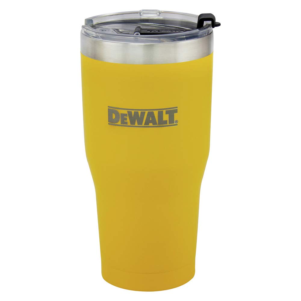 dewalt-stainless-steel-tumbler-30-ounce-yellow image 1