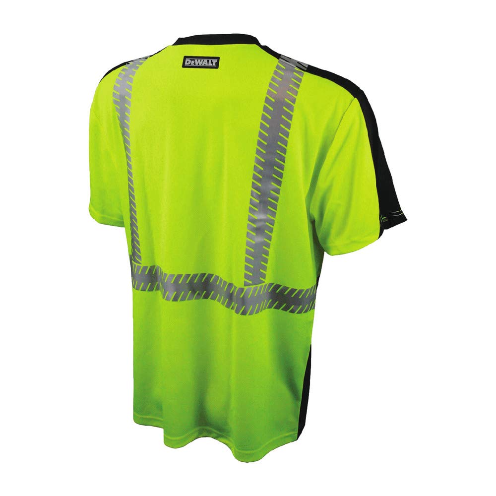 dewalt-dst11b-class-2-hi-vis-moisture-wicking-t-shirt-xx-large image 2