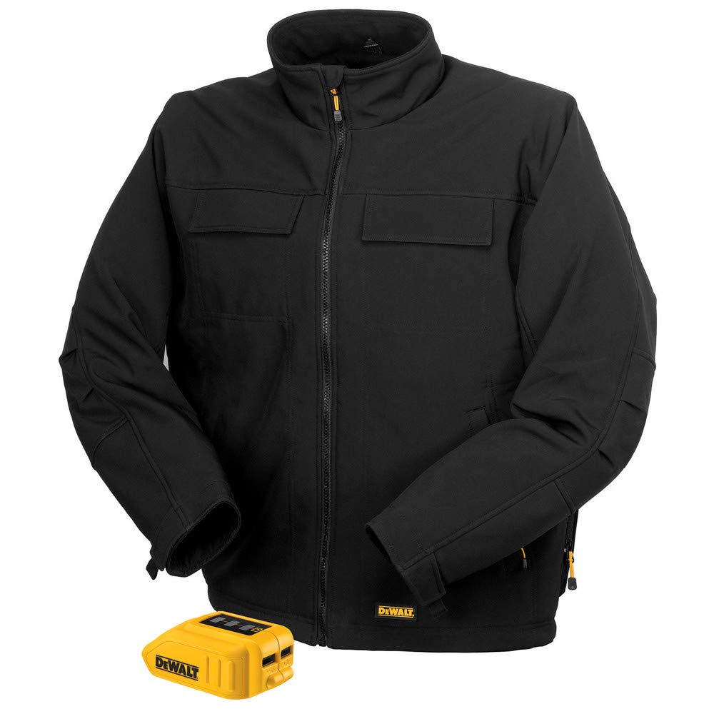 dewalt-dchj060b-l-20v-12v-max-heated-jacket-large-jacket-adaptor-battery-not-inc image 1