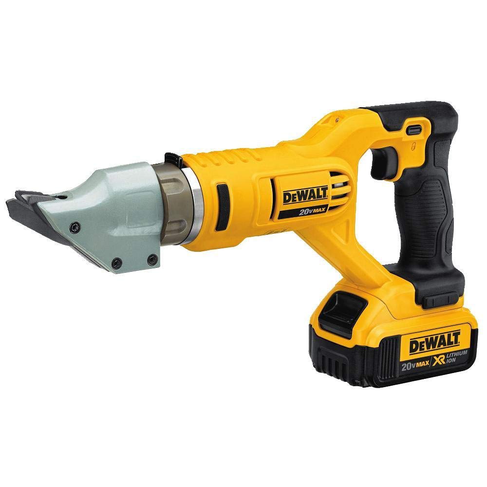 dewalt-dcs494m2-20v-max-14-ga-360-free-swivel-cordless-metal-shears-tool-kit image 2