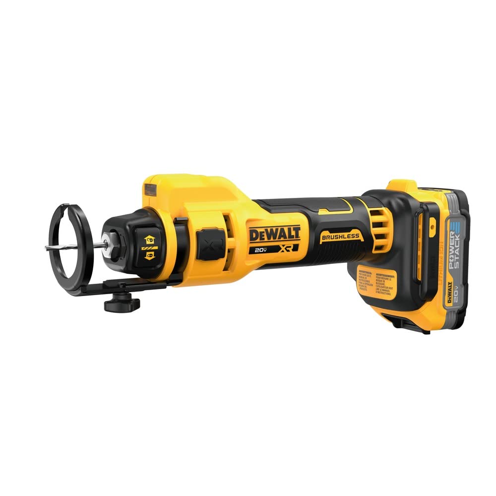 dewalt-20v-max-cordless-drywall-screw-gun-and-cutout-kit-dck265e2-with-2-powerst image 2
