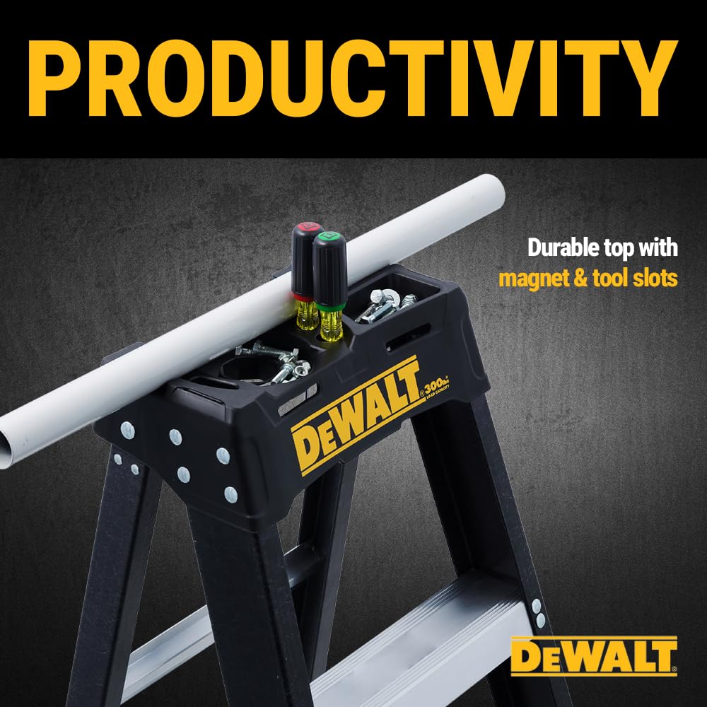 dewalt-dxl3010-04-type-ia-fiberglass-stepladder-4-ft-300-lb-capacity image 4