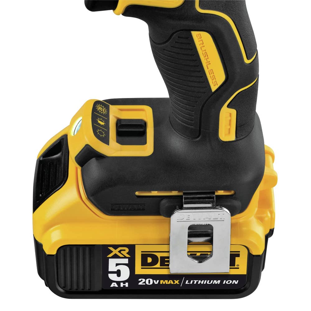 dewalt-dcd996p2-20v-max-xr-brushless-3-speed-hammer-drill-kit-with-two-5-0ah-bat image 3