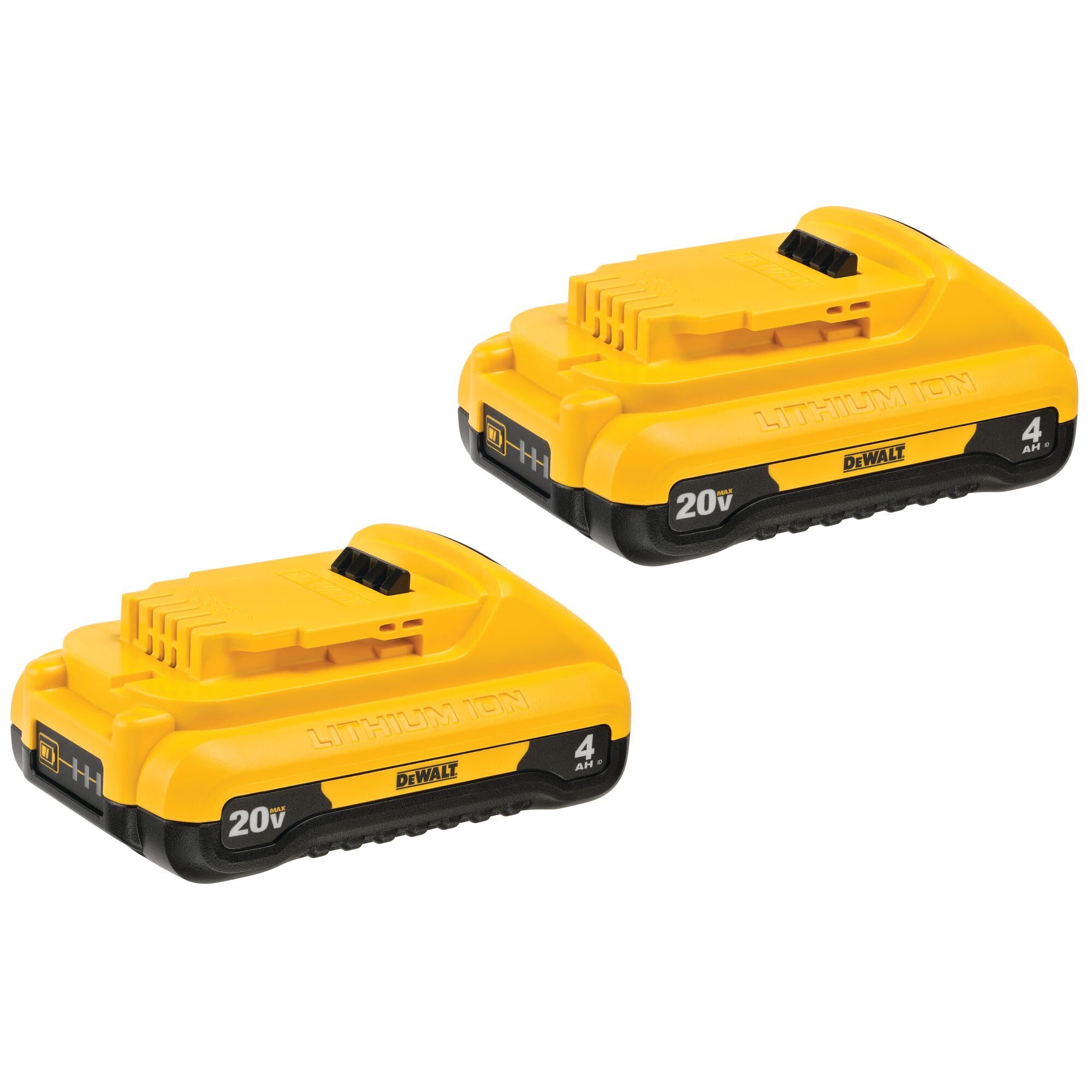 dewalt-20v-max-4ah-battery-2-pack-dcb240-2-with-fuel-gauge image 1