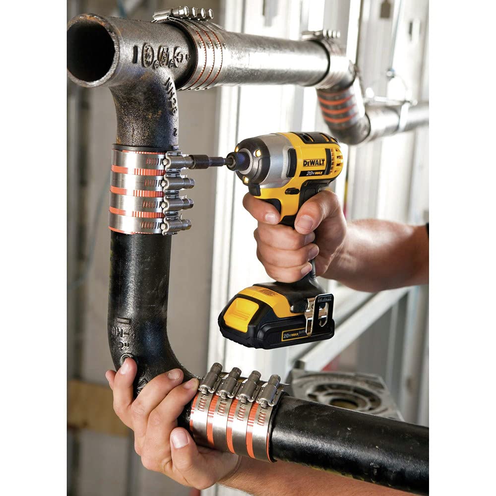 dewalt-dck280c2-20v-max-compact-drill-and-impact-driver-combo-kit image 8