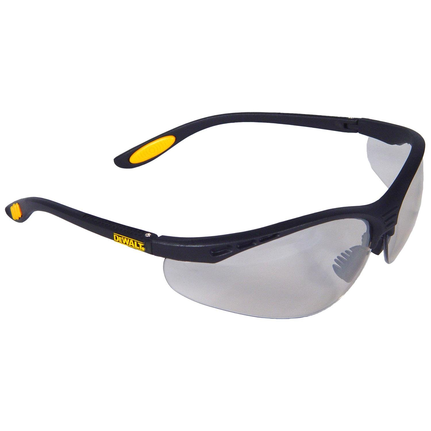 dewalt-dpg58-9c-reinforcer-safety-glasses-indoor-outdoor-lens-rubber-temples image 1