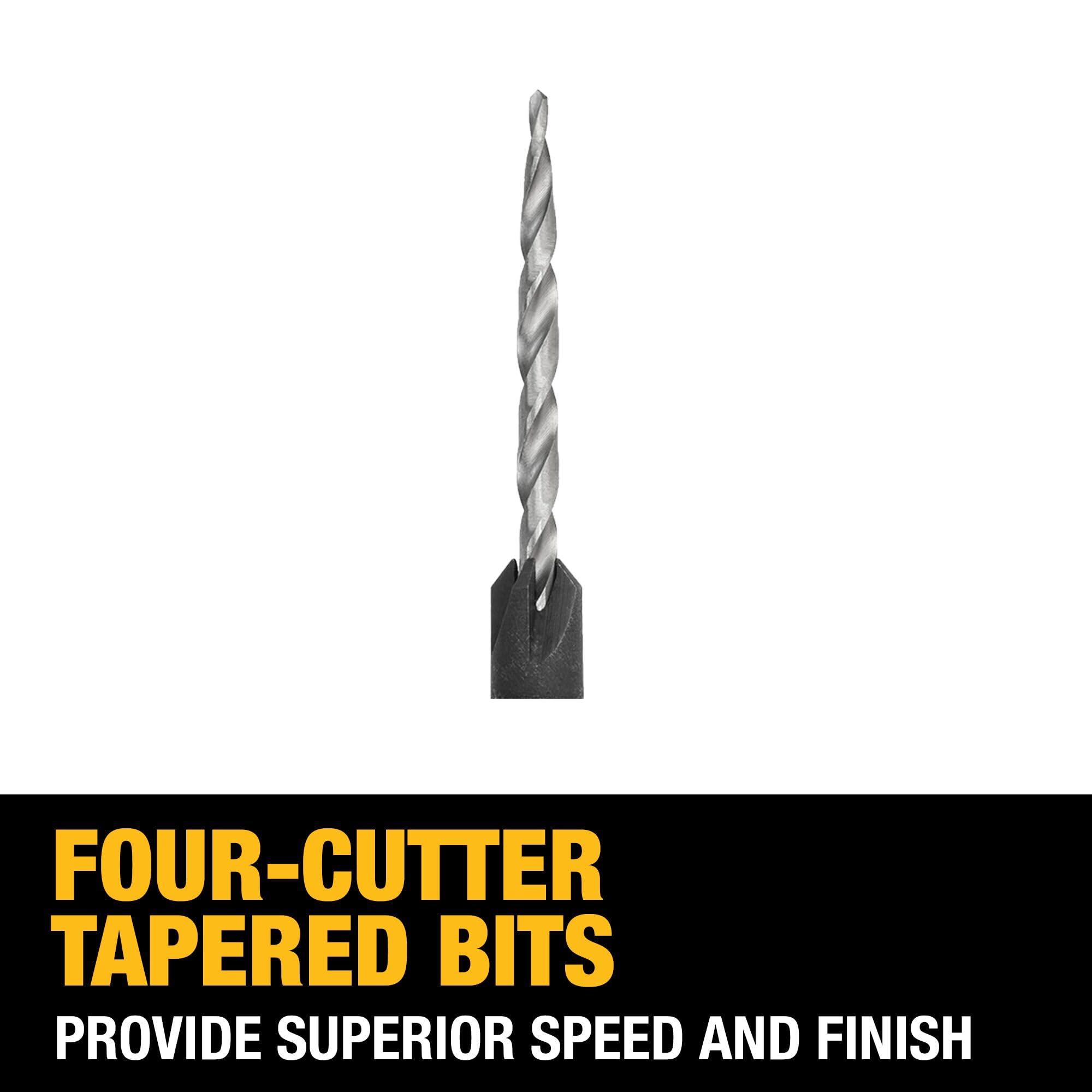 dewalt-dw2535-3-piece-countersink-drill-bit-set-6-8-10 image 6