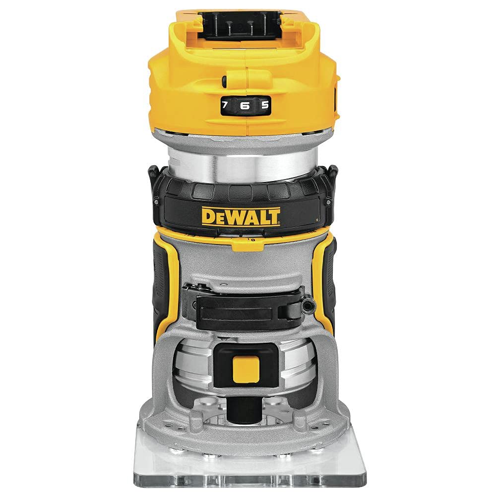 dewalt-20v-max-xr-brushless-cordless-router-dcw600b-tool-only image 1