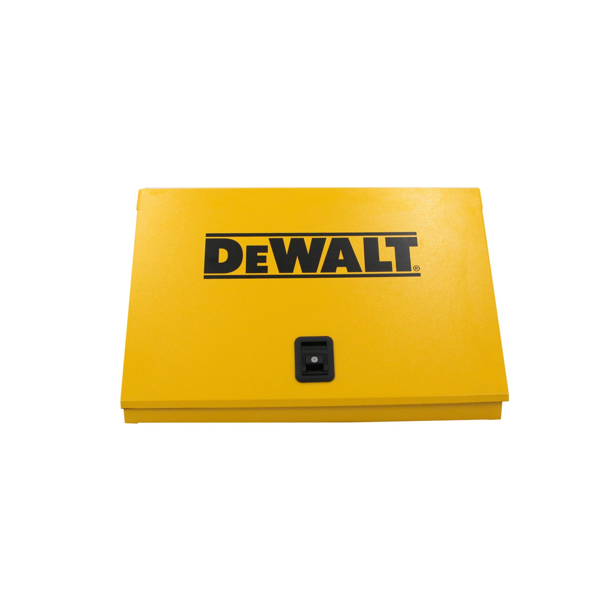 dewalt-36-x-17-steel-triangle-toolbox-with-power-strip-yellow image 1