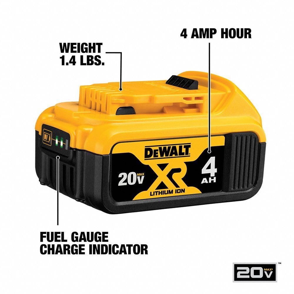 dewalt-dcb204-2-20v-max-xr-4-0ah-battery-2-pack image 4