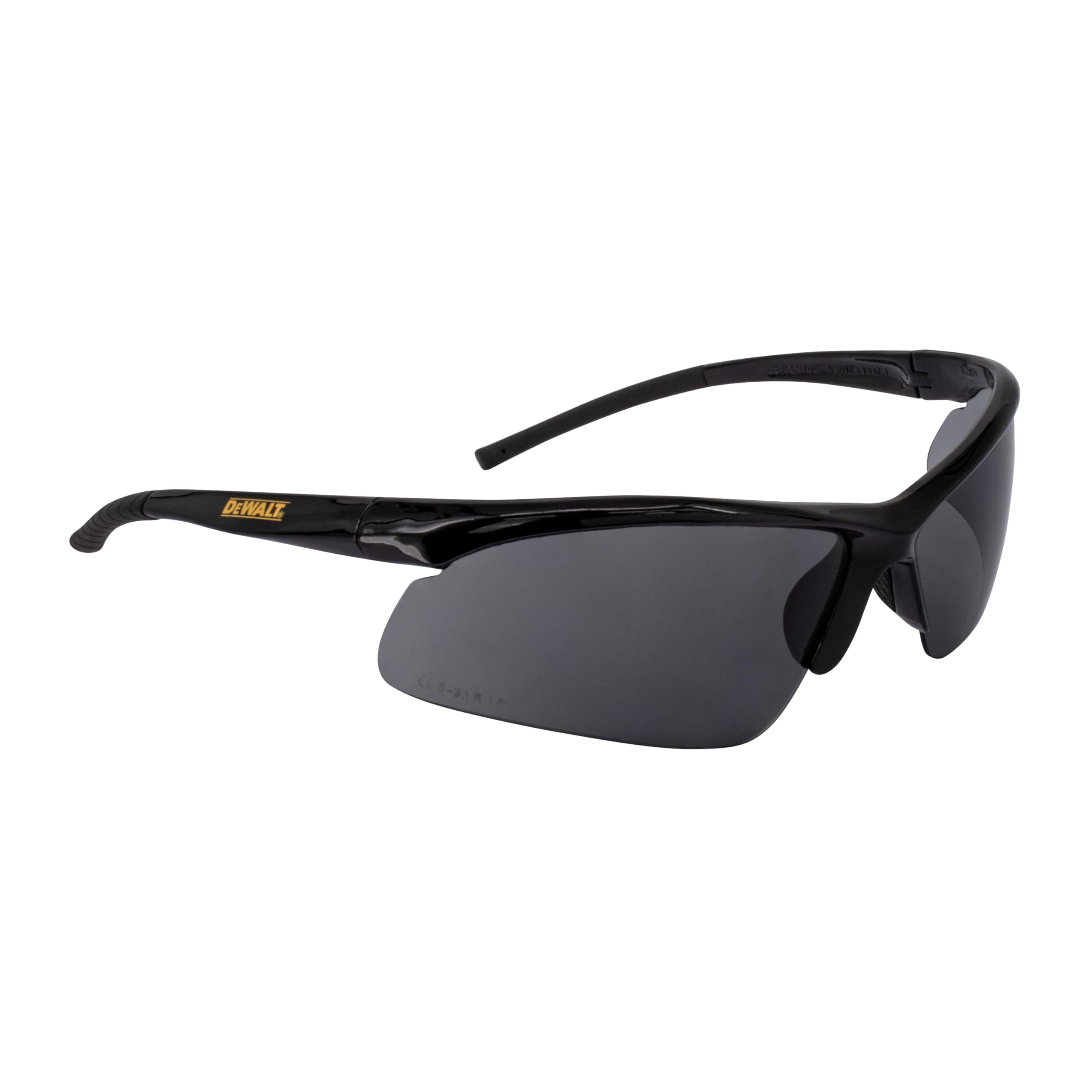 dewalt-dpg51-2c-radius-safety-glasses-smoke-10-base-curve-lens image 1