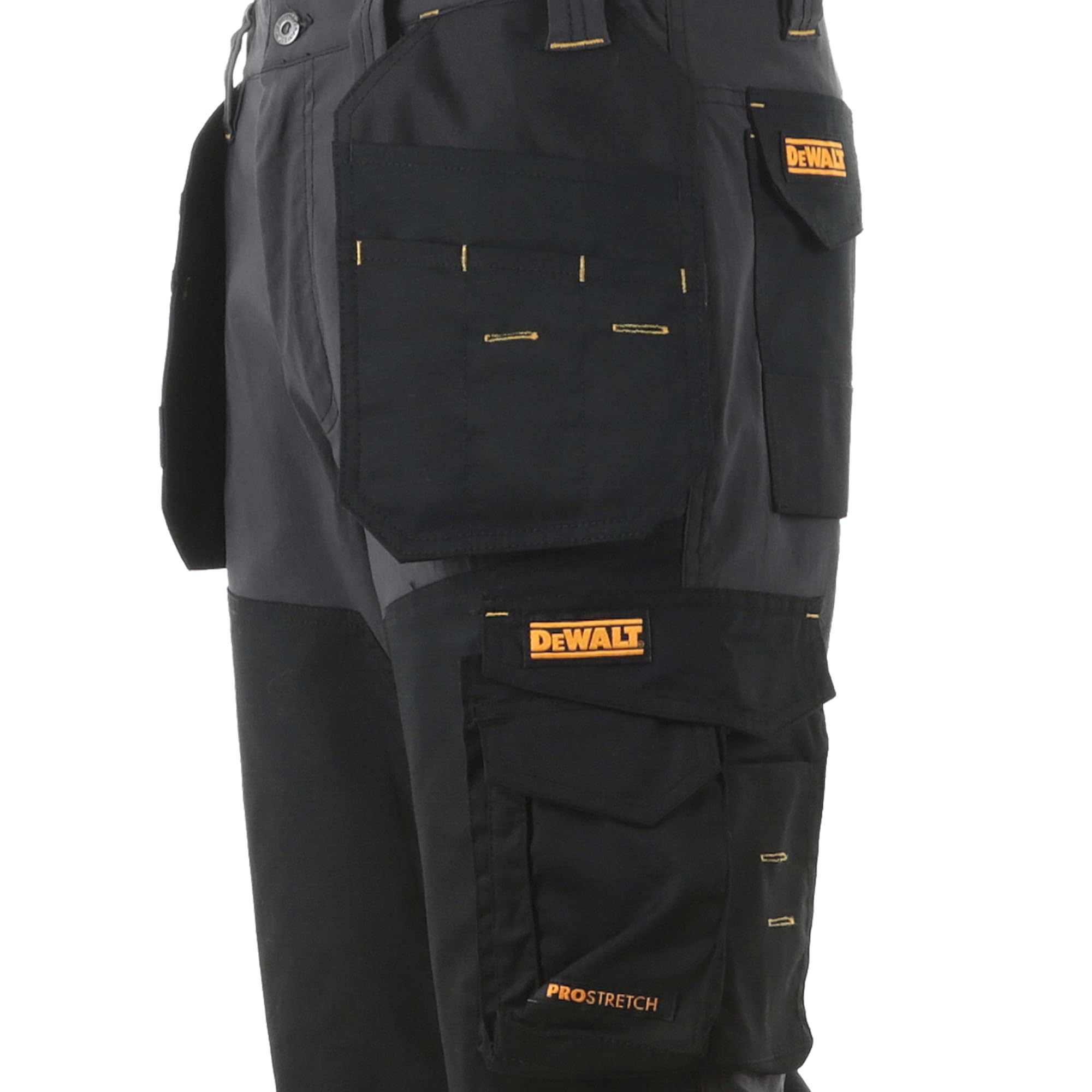 dewalt-memphis-men-s-pro-stretch-regular-fit-utility-cargo-work-pants-with-holst image 6